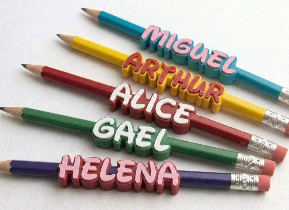 Topos de Lápis Personalizados