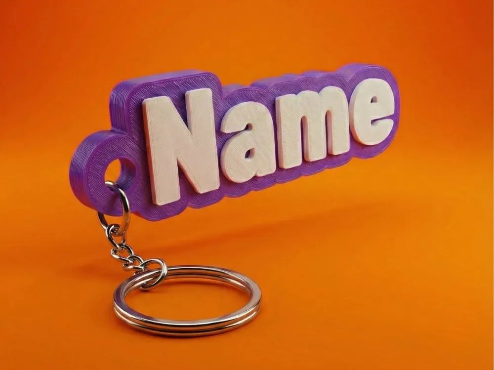 Chaveiro Nome Personalizado